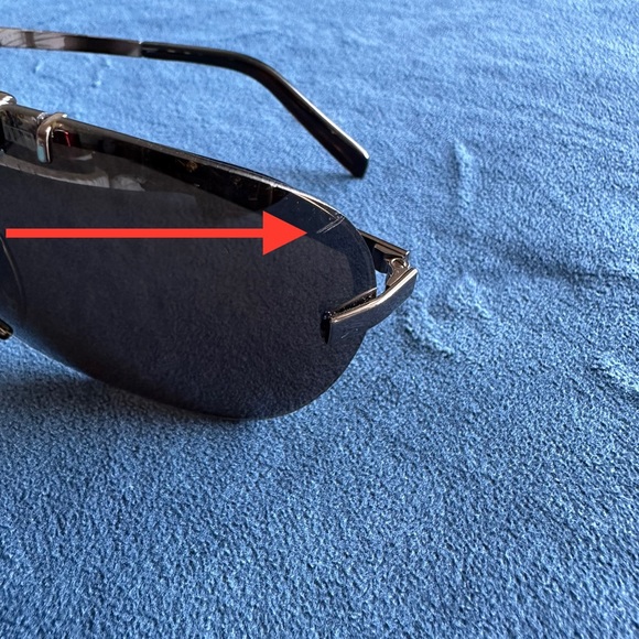 YVES SAINT LAURENT 2164 Black Sunglasses - Picture 7 of 7